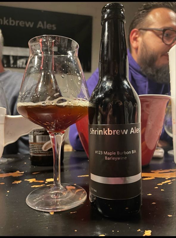 #123 Maple Bourbon BA Barleywine 13.5% #123 Maple Bourbon BA Barleywine 13.5%