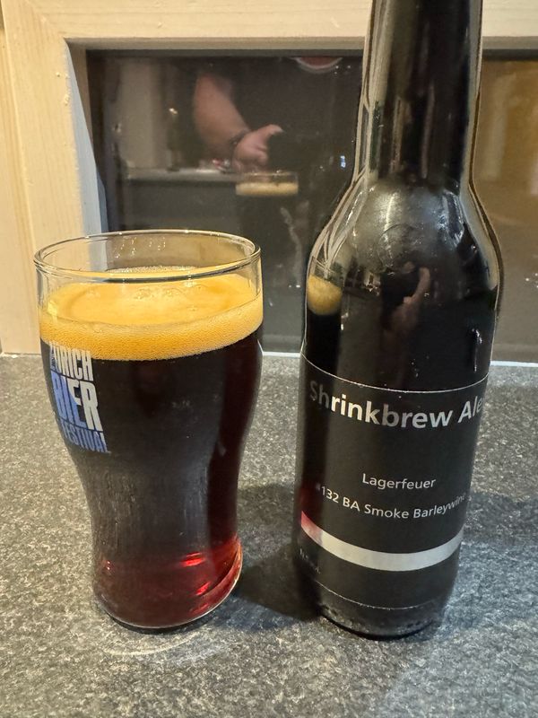 Lagerfeuer barrel aged smoke Barleywine 11.5%