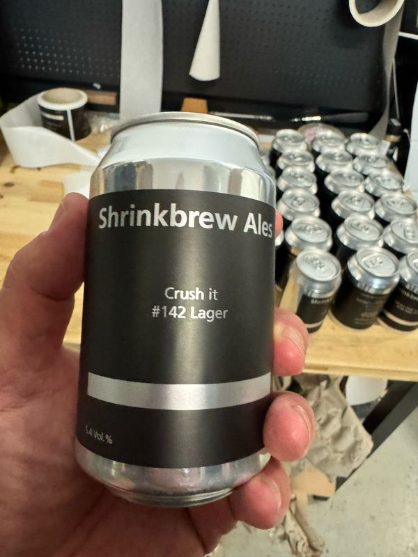 Crush it Hoppy Lager 5%