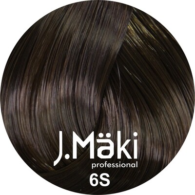 J.Maki Стойкий краситель для волос 6S Песочный темно-русый 60 мл (J.Mäki Professional)