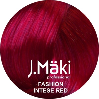 J.Maki Стойкий краситель Fashion intense red/Красный 60 мл (J.Mäki Professional)