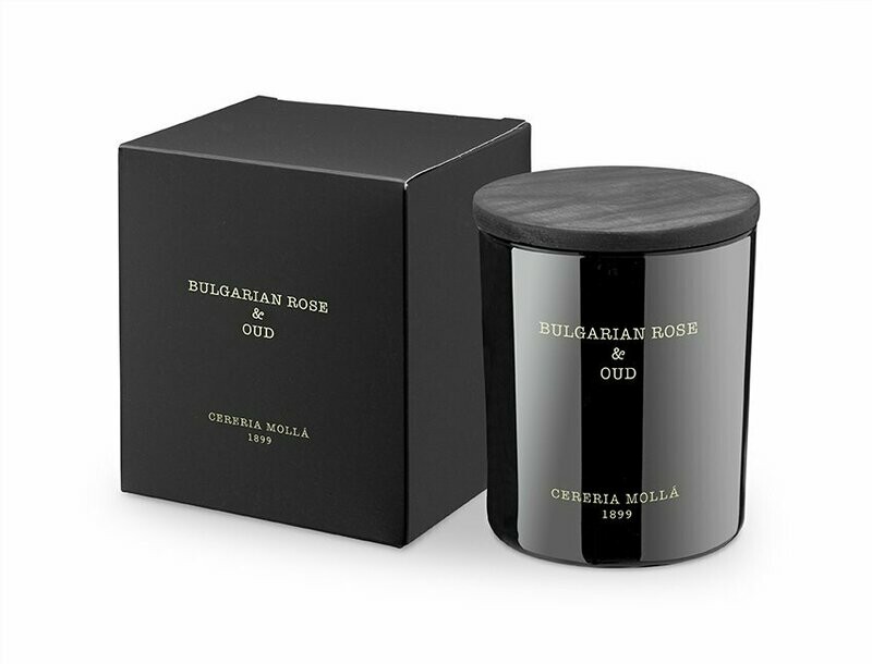 Cereria Mollà 1899 - Bulgarian Rose & Oud geurkaars, 230 gram
