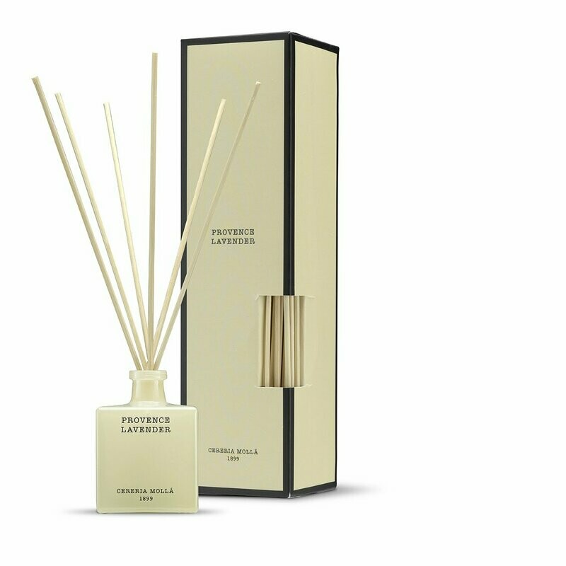 Cereria Mollà 1899 - Provence Lavender Premium diffuser/ geurstokjes - 100ml