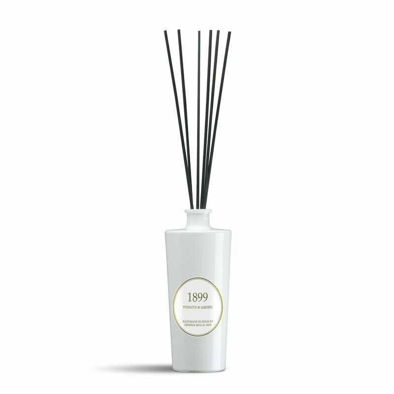 Cereria Mollà 1899 - Gold Edition Premium Diffuser/ geurstokjes - Tobacco & Amber -  100ml