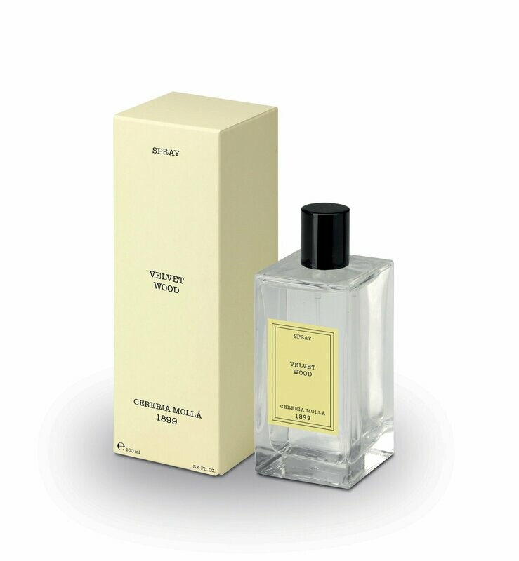Cereria Mollà 1899 - Velvet Wood, Premium Spray, 100 ml.