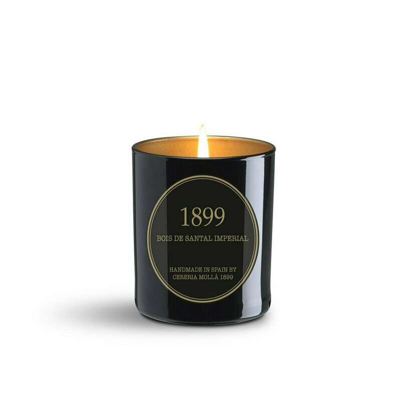 Cereria Mollà 1899 - Gold Edition, Bois de Santal Imperial geurkaars, 230 gram - 1 lont/wiek.