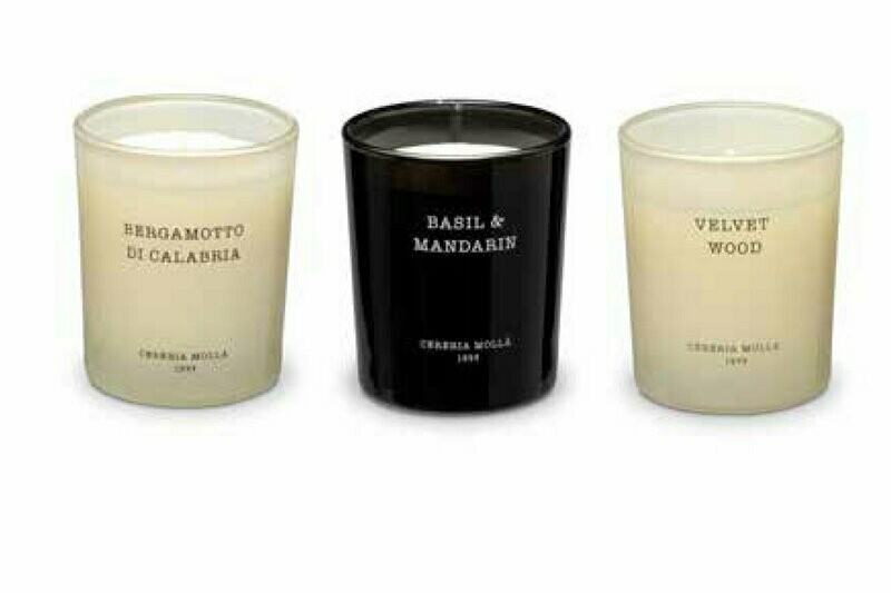 Cereria Mollà 1899 - GIFT SET, 3 mini geurkaarsjes 80 gram