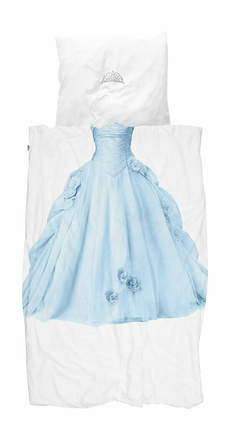 Snurk dekbedovertrek Princes Blue