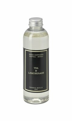 Cereria Mollà 1899 - Tea & Lemongrass navulling, 200 gram