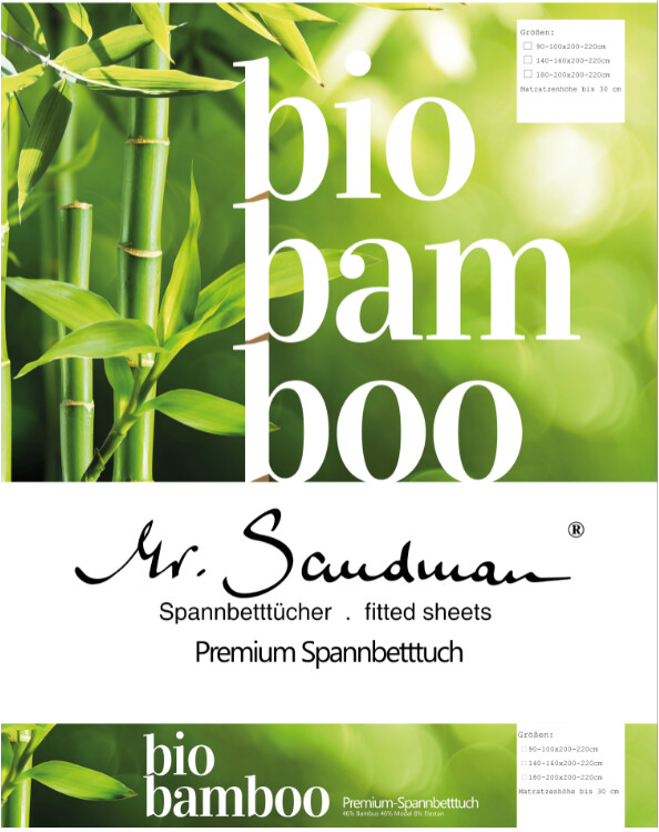 Jersey Bio Bamboo - kleur wit