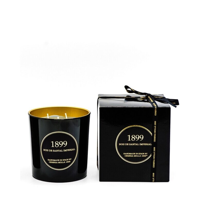 Cereria Mollà 1899 - Bois de Santal Imperial - Gold Edition XL Geurkaars - 600 gram - 3 lonten/wiek.