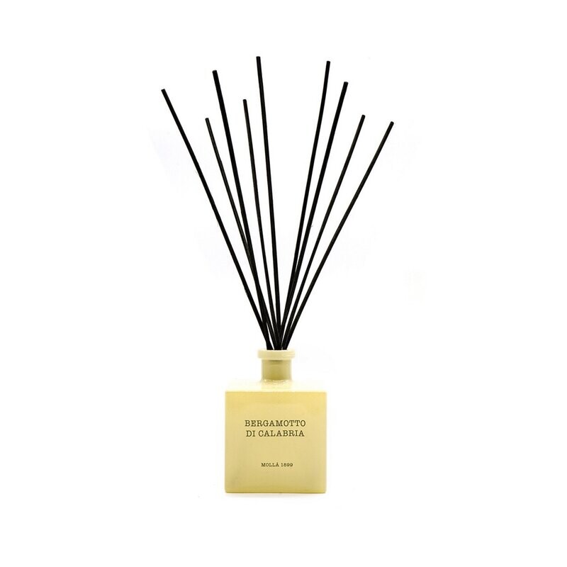 Cereria Mollà 1899 - Bergamotto di Calabria Premium Reed Diffuser/ geurstokjes - XL 500ml .
