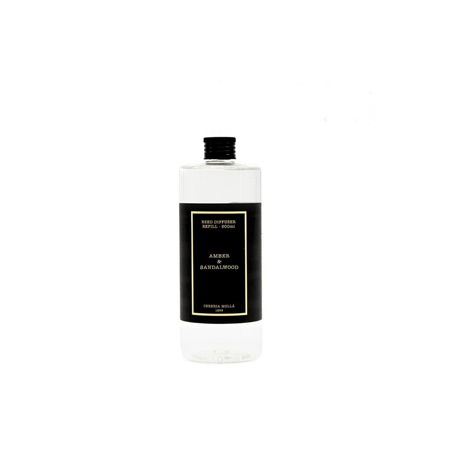 Cereria Mollà 1899 - Amber & Sandalwood - navulling voor geurstokjes 500 ml -