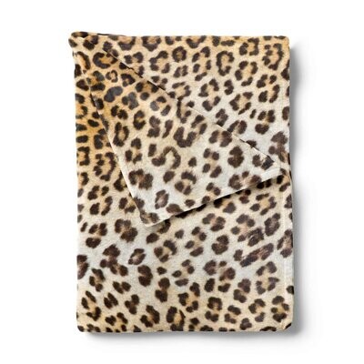 ZoHome plaid leopard - brown