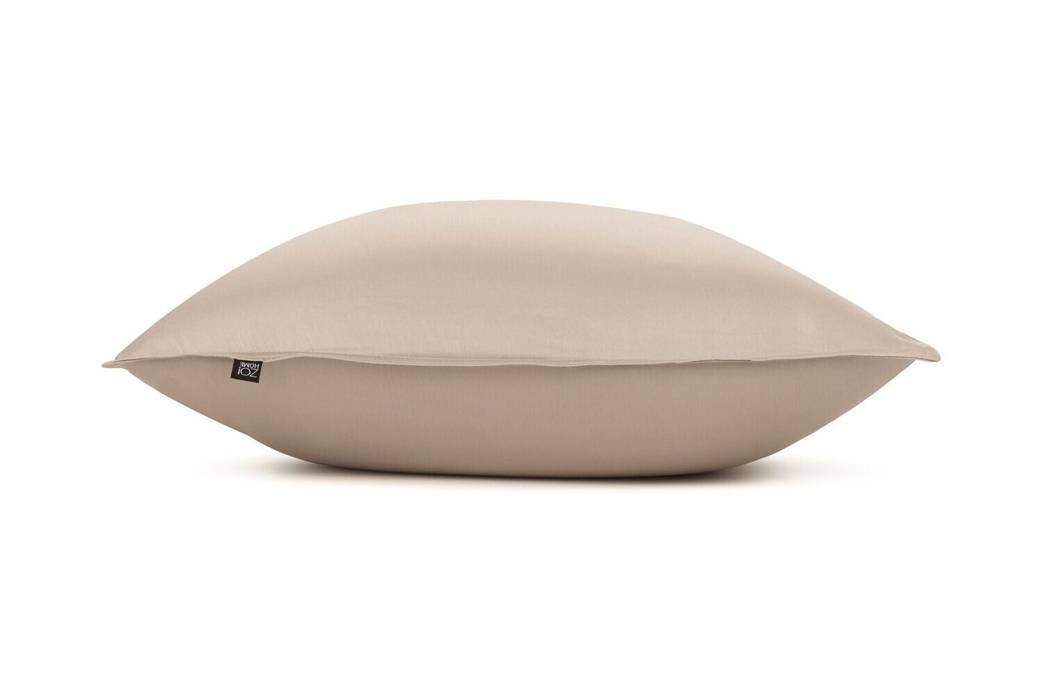 Zo!Home - Satinado kussensloop - 60 x 70 - kleur Forest Sand per 2 stuks