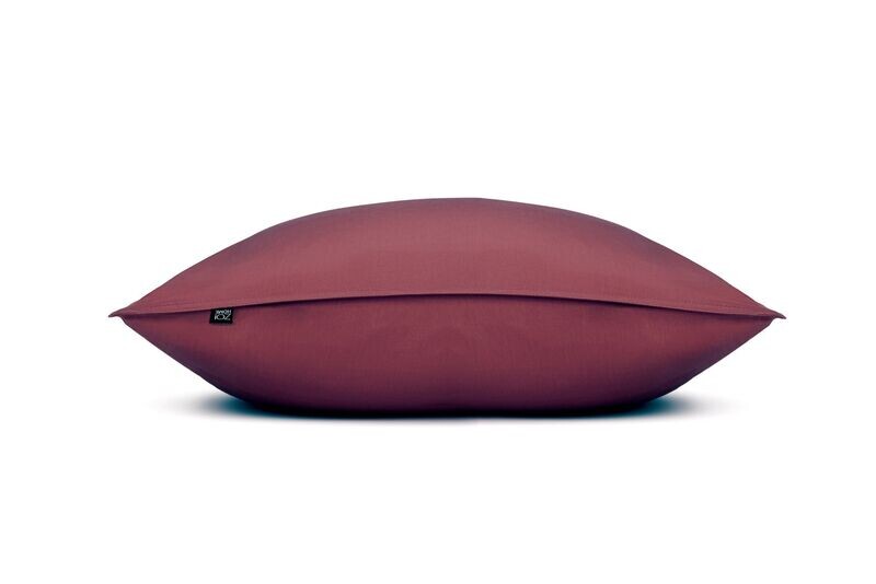 Zo!Home -Satinado kussensloop  - 60 x 70 - kleur Mauve Lilac- per 2 stuks
