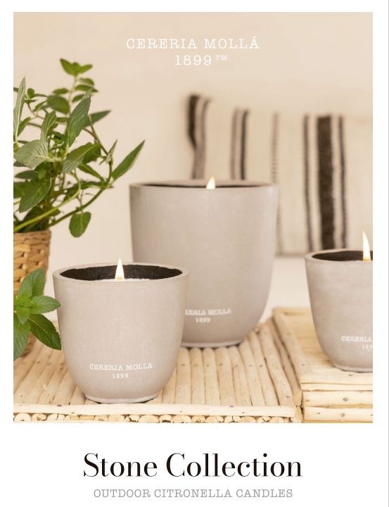 Cereria Molla 1899 Outdoor Citronella + Mint kaars Cereria Molla 1899 Outdoor Citronella + Mint kaars
