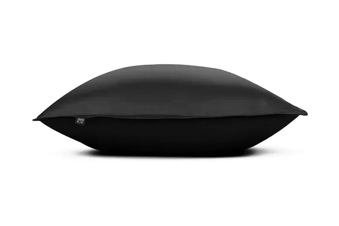 Zo!Home Satinado kussensloop 60 x 70 - night black - set van 2 stuks