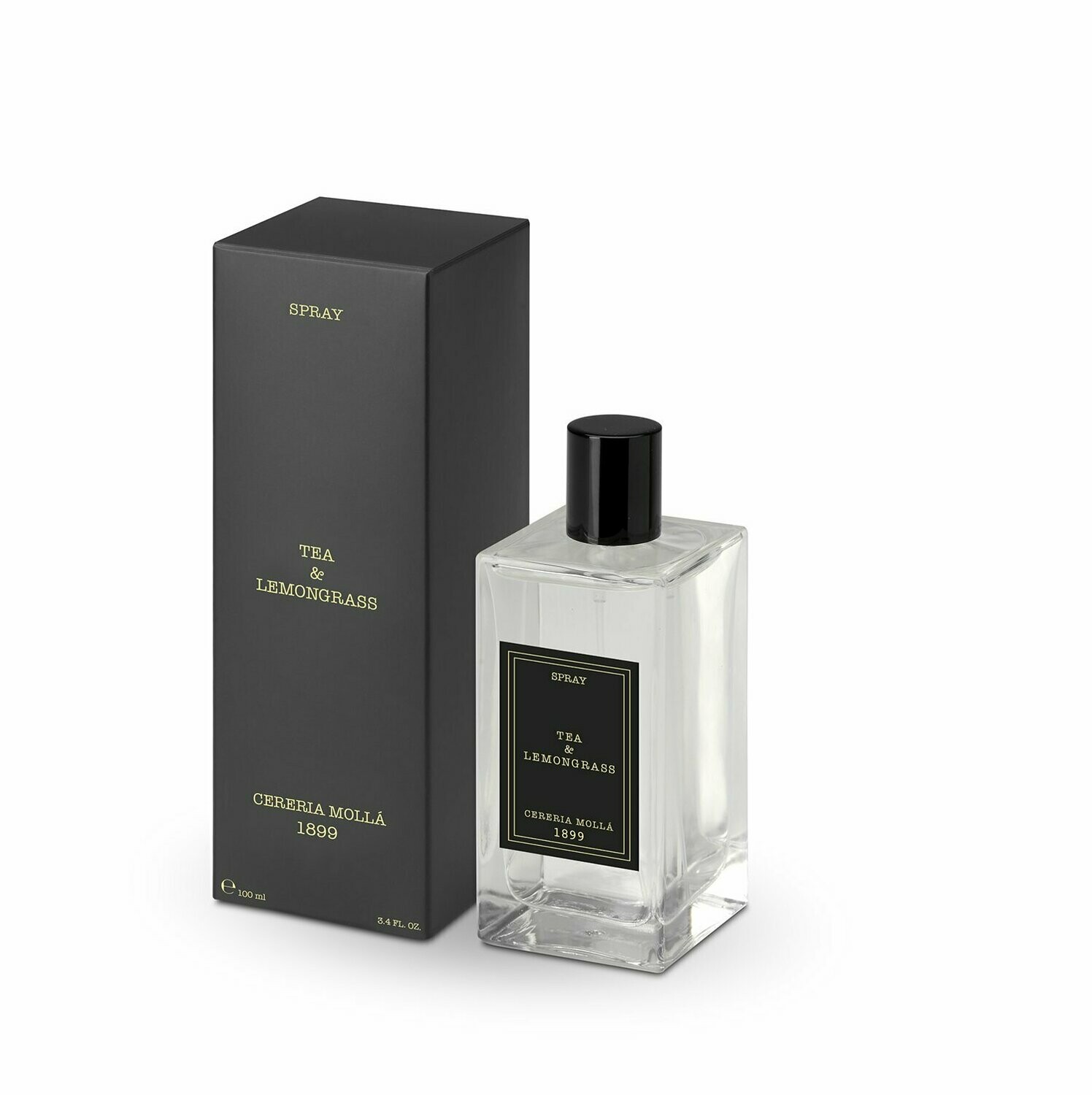 Cereria Mollà 1899 - Tea & Lemongrass Premium Spray, 100 ml. Cereria Mollà 1899 - Tea & Lemongrass Premium Spray, 100 ml.