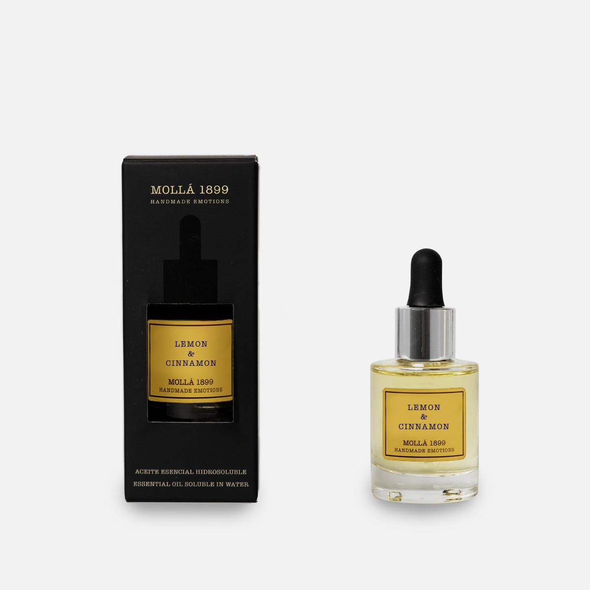Cereria Mollá 1899 – Geurolie voor Elektronische Diffuser | Santiago - Lemon & Cinnamon - 30 ml
