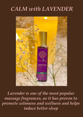 Lavender - Virgin Coconut Massage Oil