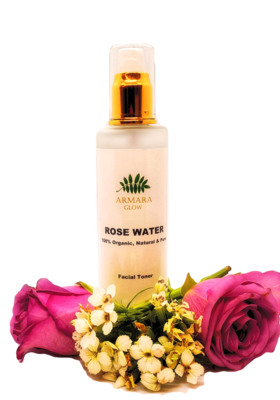 Pure and Organic Rose Water 100ml