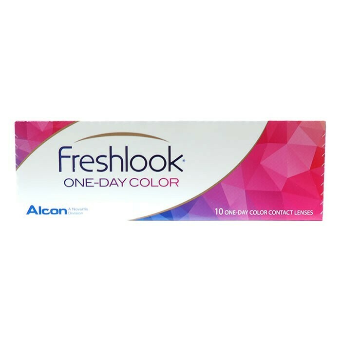 Colored Contact Lenses - Freshlook One Day - 10pcs Pack - BC 8.6, Dia 13.8