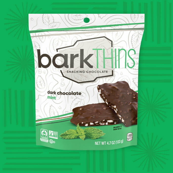 Bark Thins Snacking Chocolate - Mint 4.7oz
