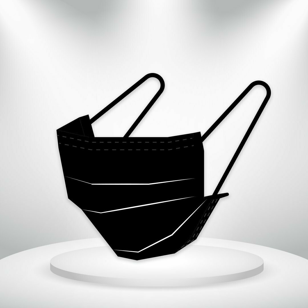 Black Nano Surgical Mask