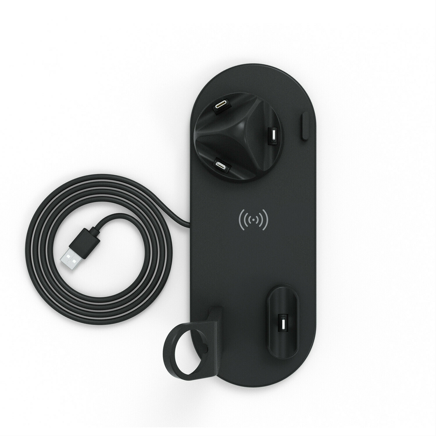 Multi Function Charger, Color: Black