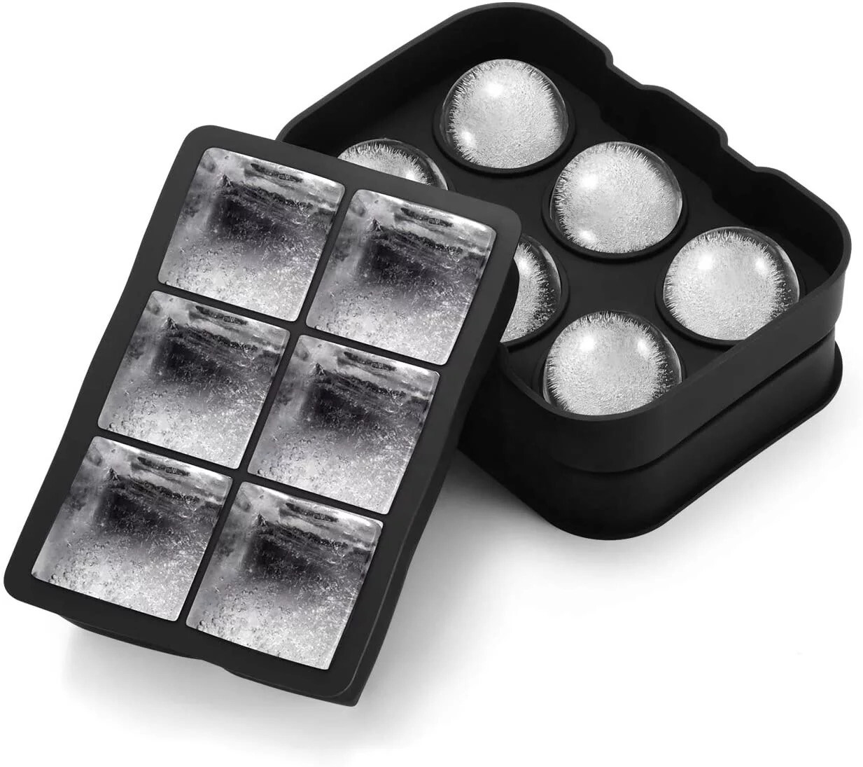 Sphere / Square Whisky Silicon Ice Mould - 5cm