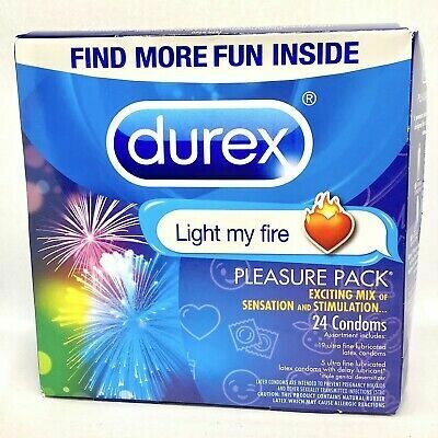 Durex - Light my fire Pleasure Pack - 24pcs per pack