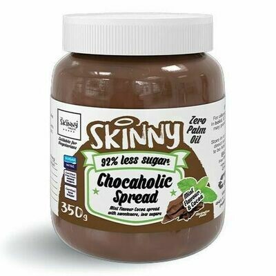 Skinny Food - Chocoholic Spread - Mint Flavor & Cocoa 350g