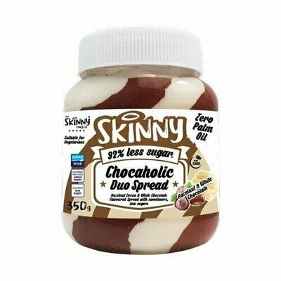 Skinny Food - Chocoholic Spread - Hazelnut & White Chocolate Flavour 350g