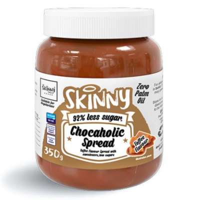 Skinny Food - Chocoholic Spread - Toffee Flavour 350g