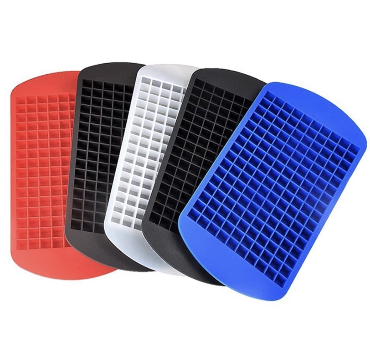 Small Square Ice Cube Mould - 160 Grids