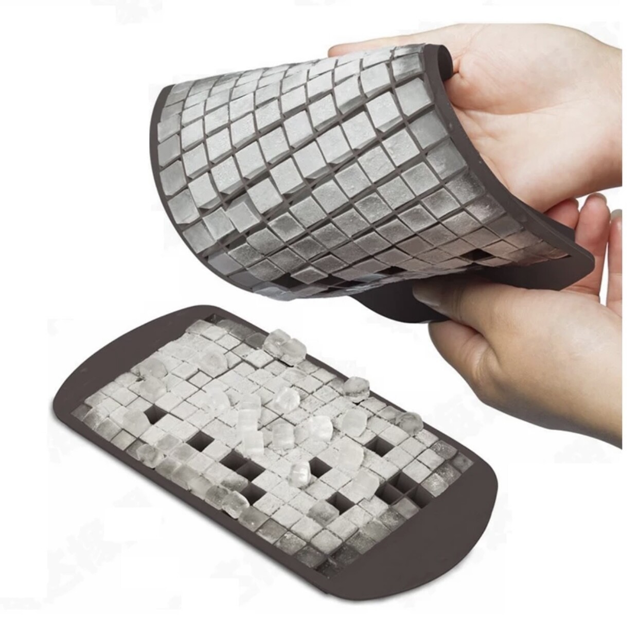 Small Square Ice Cube Mould - 160 Grids