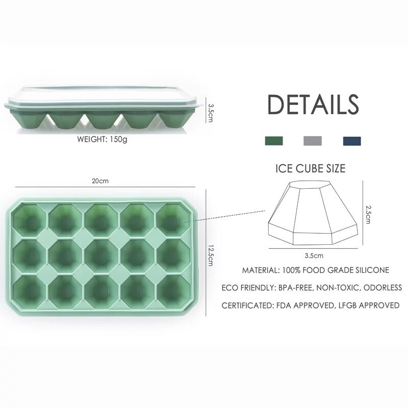 Diamond Shape Silicone Ice Mould
