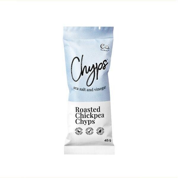 CHPYS Roasted Chickpea Chyps Sea Salt & Vinegar 45gms