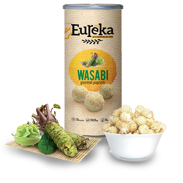 Gourmet Popcorn Wasabi 70g
