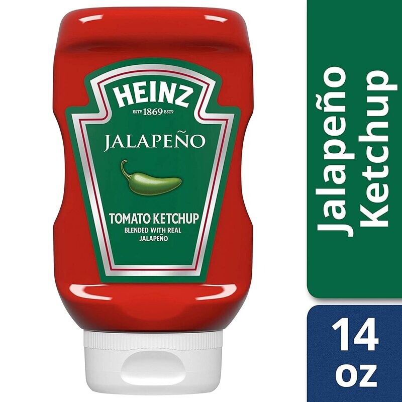 Heinz Jalapeno Ketchup 397g (14oz)