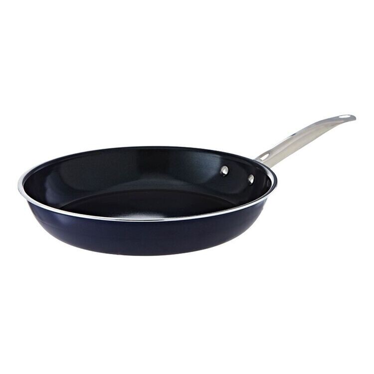 Blue Black - Aluminium/ Steel Non Stick Fry Pan 28cm