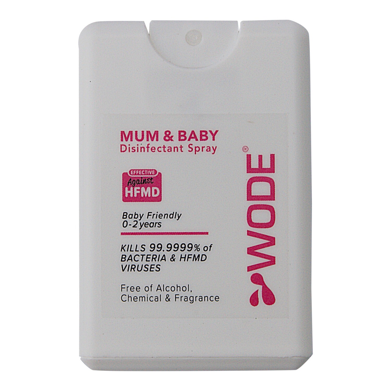 Wode Mum & Baby Disinfecting Pocket Spray 20ml