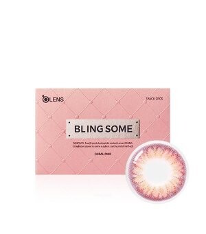 OLENS Blingsome Coral Pink Monthly 2 Pack