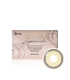 OLENS Spanish Circle Brown Monthly 2 Pack