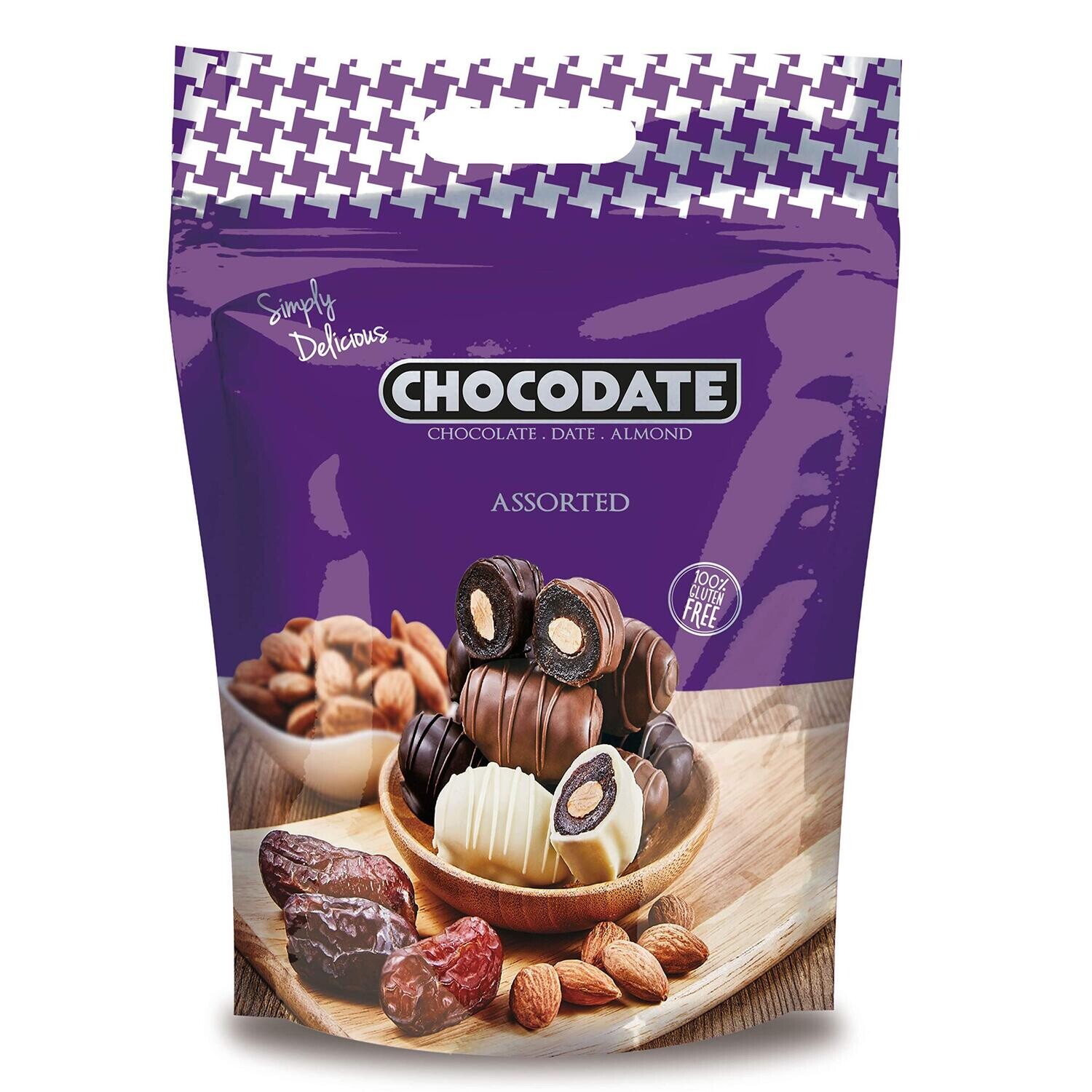 Chocodate Assorted Flavours - 100g Contents 8pcs