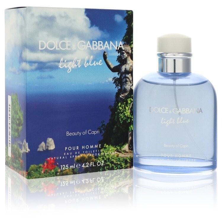 Dolce & Gabbana Light Blue Beauty of Capri Pour Homme Eau De Toilette 125ml