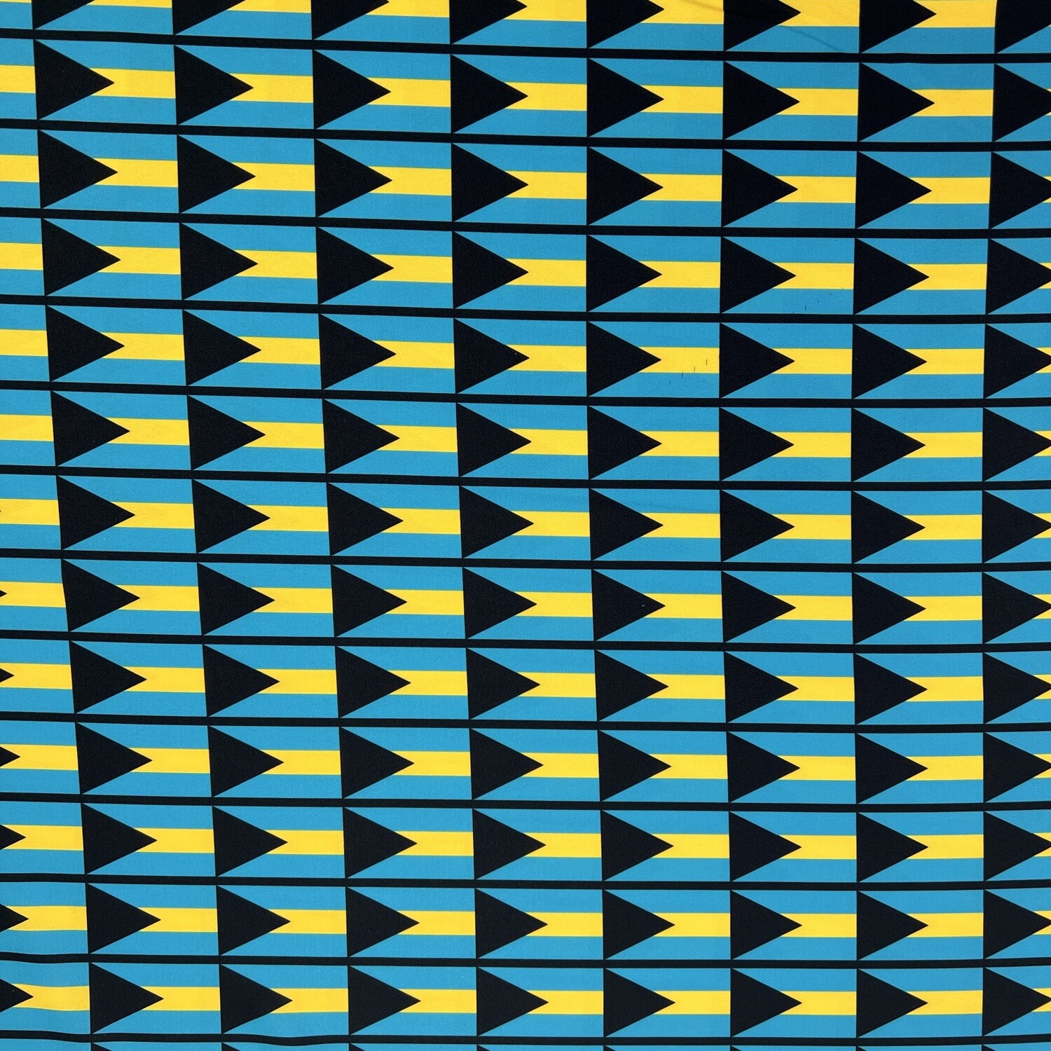 Bahamian Flag Fabric