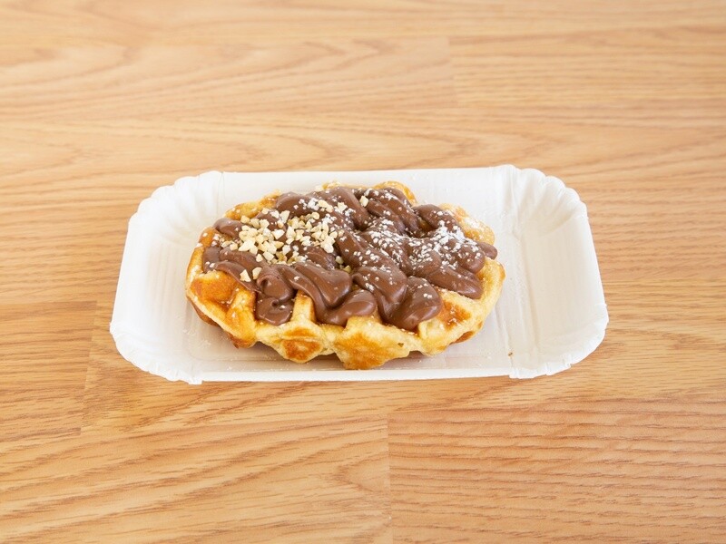 WAFFLE CON NUTELLA