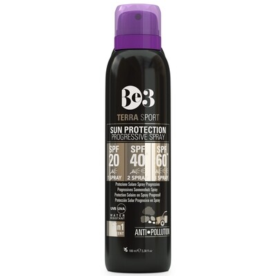 Terra sport Солнцезащитный спрей с прогрессирующим SPF 20/40/60 и с защитой от загрязнений окружающей среды / Terra sport sun protection progressive spray SPF 20/40/60 Be3 Terra sport Солнцезащитный спрей с прогрессирующим SPF 20/40/60 и с защитой от загрязнений окружающей среды / Terra sport sun protection progressive spray SPF 20/40/60 Be3